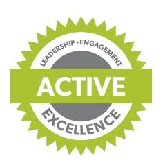 Chapter Standards Active Medal - Leadership, Engagement, Excellence