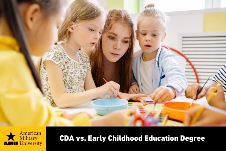 CDS vs. Early Childhood education degree