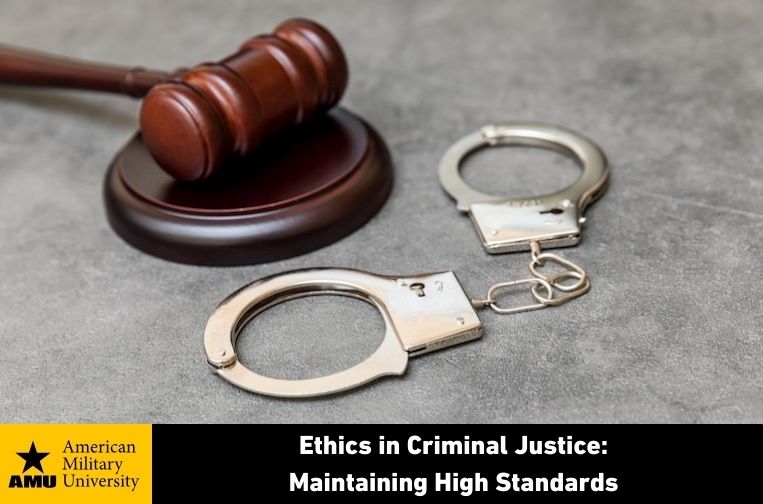 ethics-criminal-justice gavel and hand cuffs