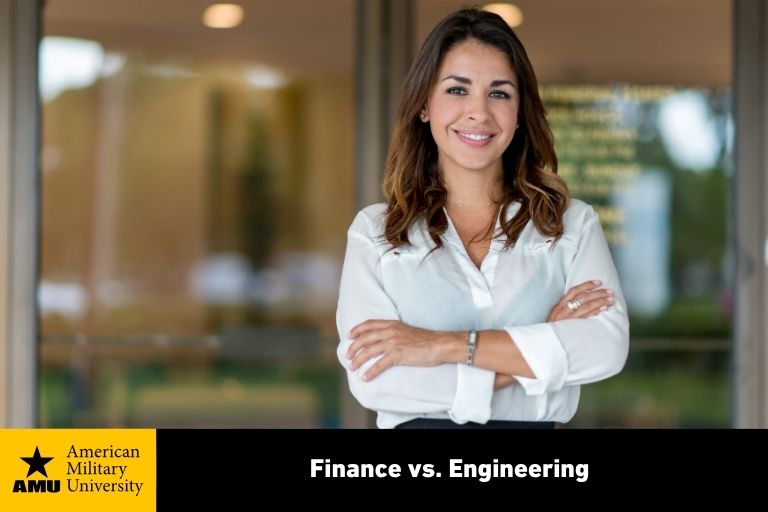 student considering finance vs. engineering