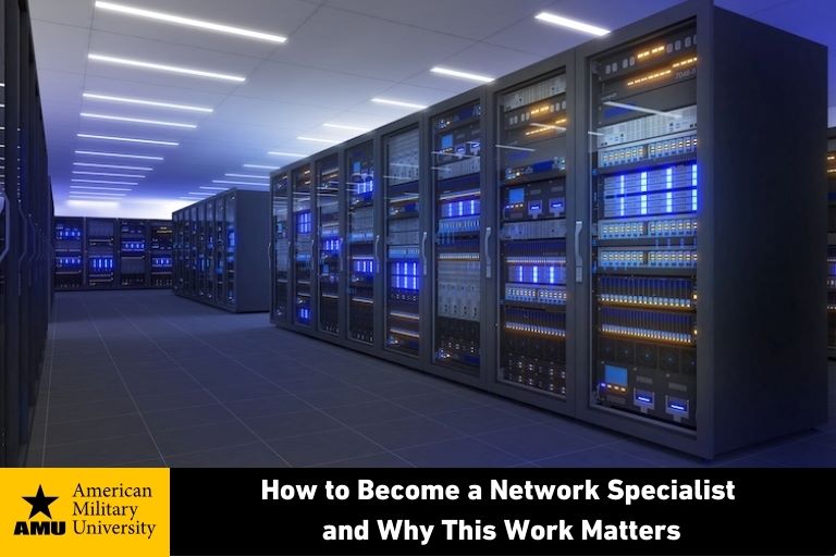 how-to-become-network-specialist network specialist room of servers
