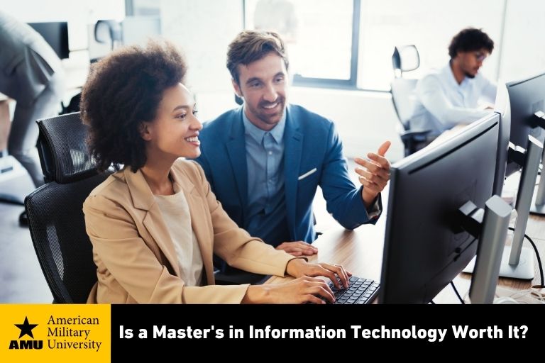 master's in information technology students
