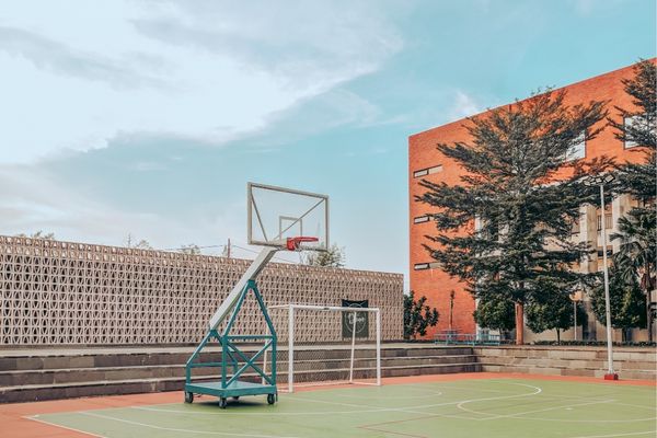basketball hoop outdoors