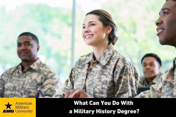military history degree student