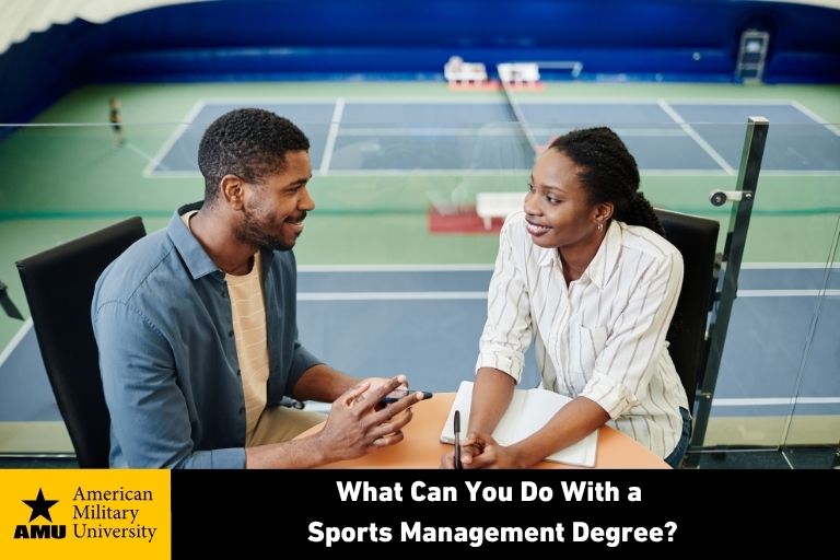 sports management degree students