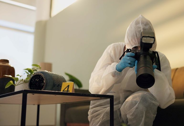 crime scene photographer