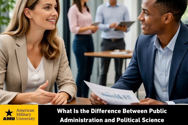 public administration professionals discussing data