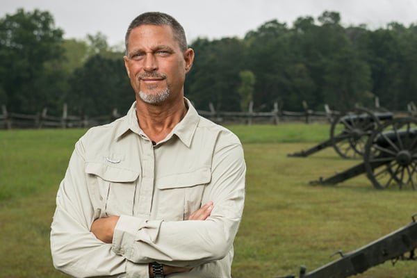 Joseph Gray Standing in Field