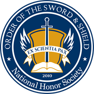 Order of the Sword and Shield Honor Society Logo